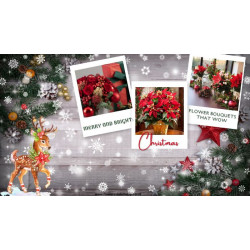 Merry and Bright: Christmas Flower Bouquets That Wow